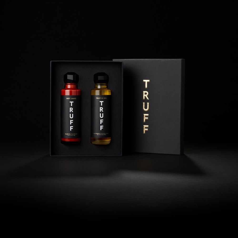 Hot Sauce Black Truffle Oil Combo Pack - Sendoso